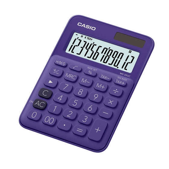 CASIO Calculator MS-20UC MyStyle Colourful-Purple Default Title