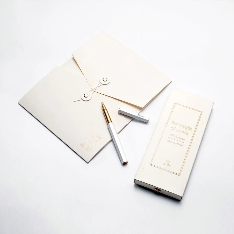 YSTUDIO Limited Edition White Letter Set