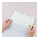 MOSSERY PVC Frosted Matte Notebook Sleeve