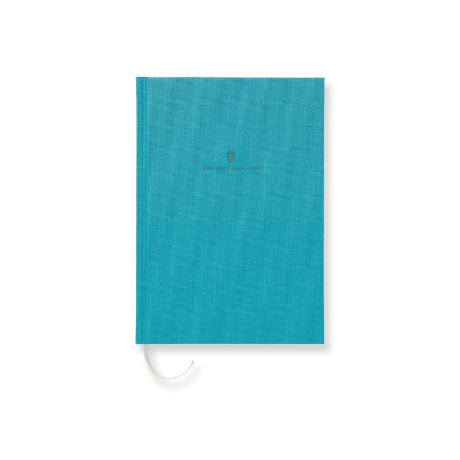GRAF VON FABER CASTELL Linen-bound Book A5 Turquoise