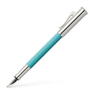 GRAF VON FABER CASTELL Guilloche Turquoise Fountain Pen-Extra Fine Default Title