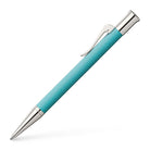 GRAF VON FABER CASTELL Guilloche Turquoise Ball Pen