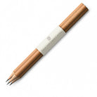 GRAF VON FABER CASTELL Guilloche 3 Graphite Pencils Cognac