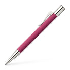 GRAF VON FABER CASTELL Guilloche Electric Pink Ball Pen