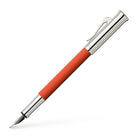GRAF VON FABER CASTELL Guilloche B.Orange Fountain Pen-Medium Default Title
