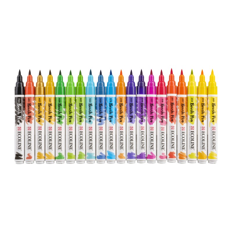 TALENS Ecoline Brush Pen 20 Col Set