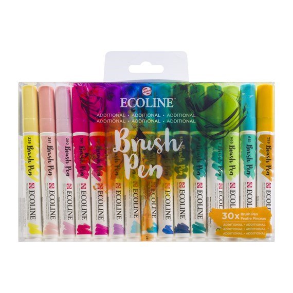 TALENS Ecoline Brush Pen 30 Col Set