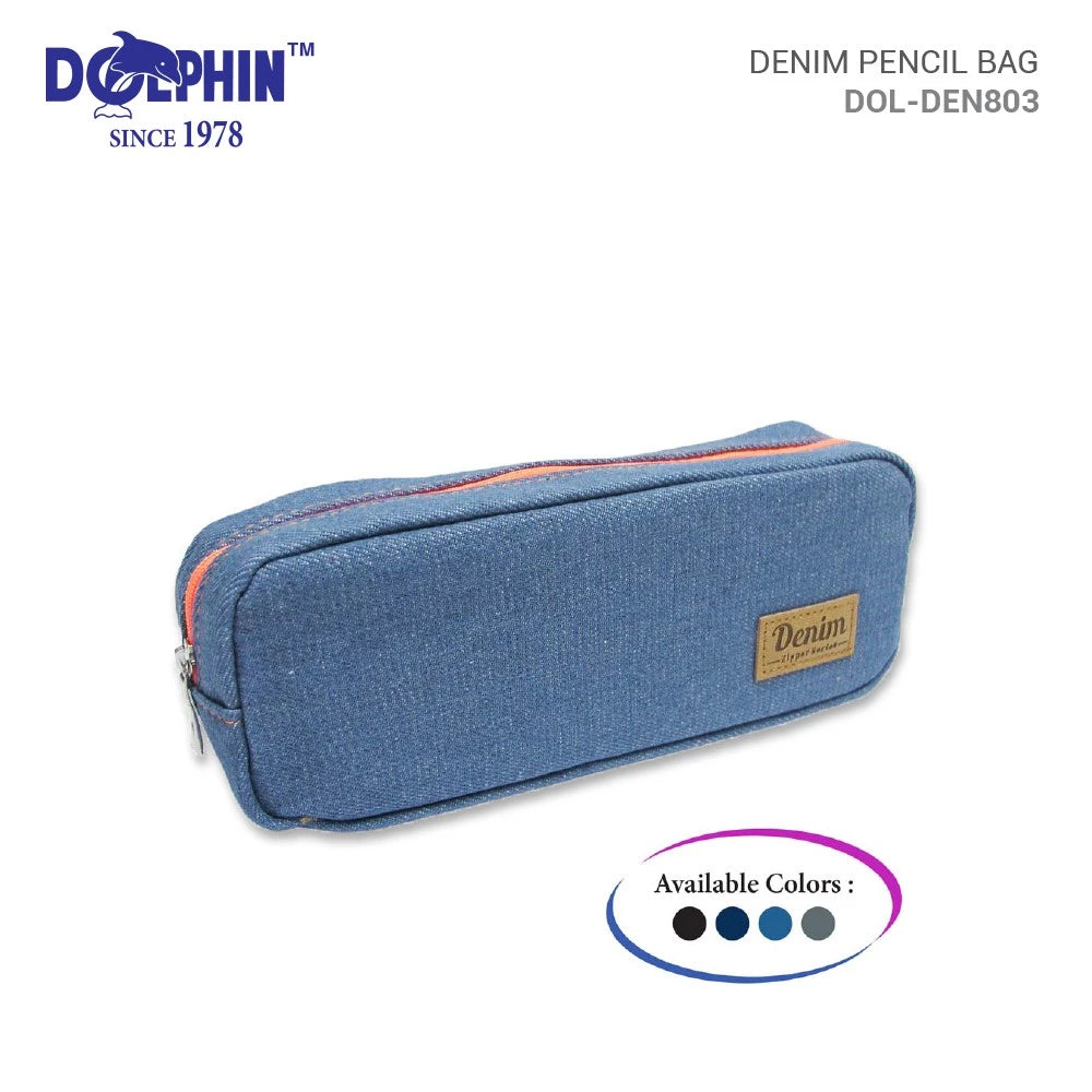 DOLPHIN Pencil Bag DEN803 Soft