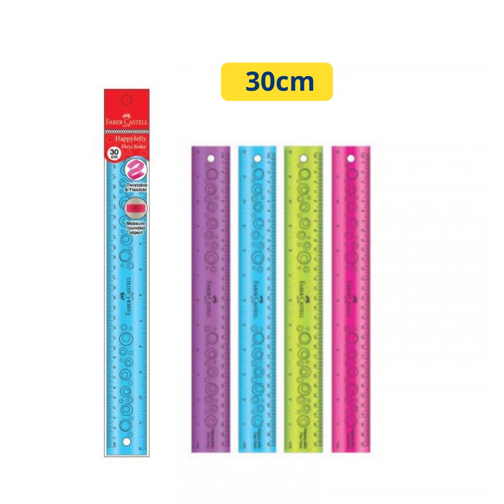 FABER-CASTELL HappyJelly Flexi Ruler 178320 30cm 1s