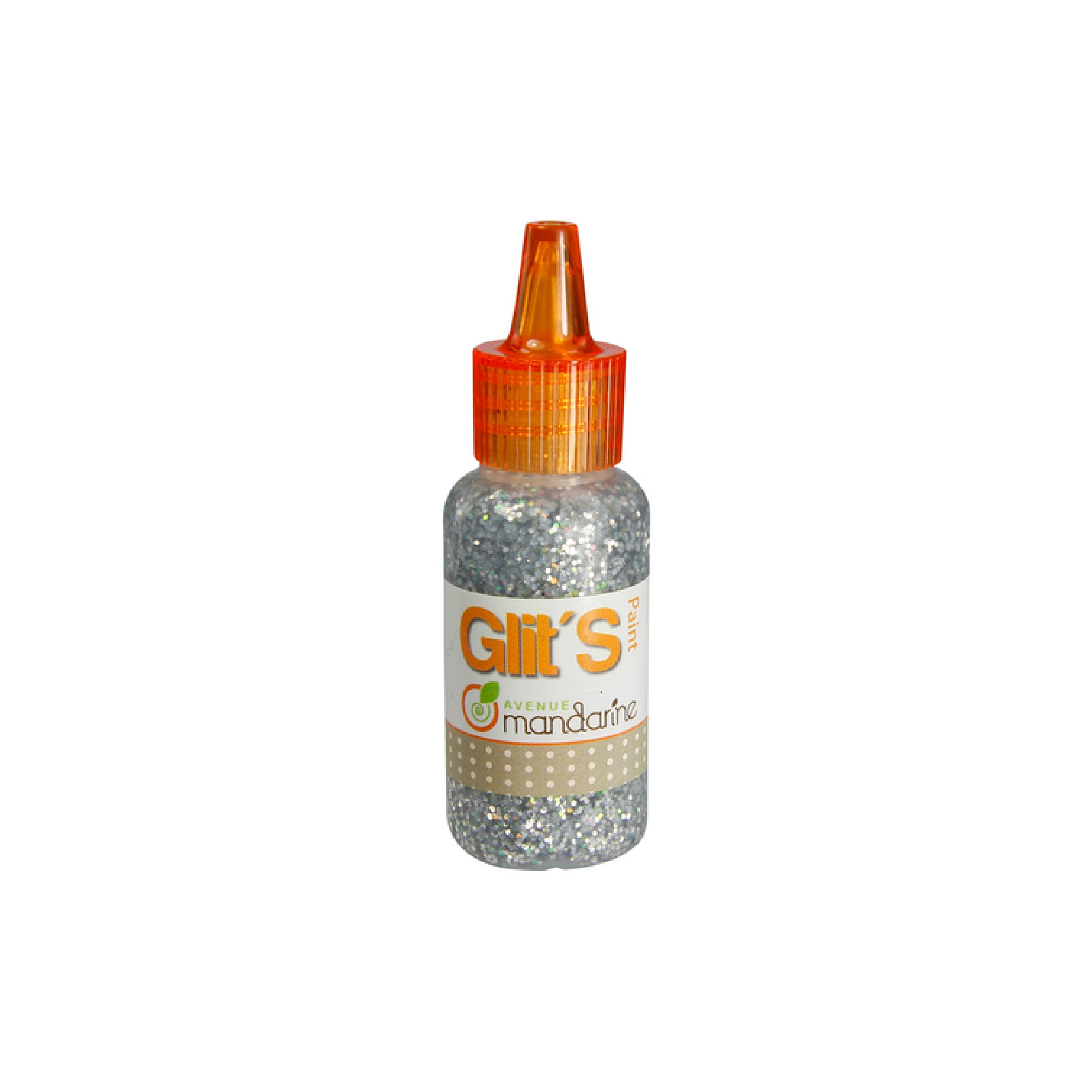 AVM Glit's Glitter Paint 20ml Silver Default Title
