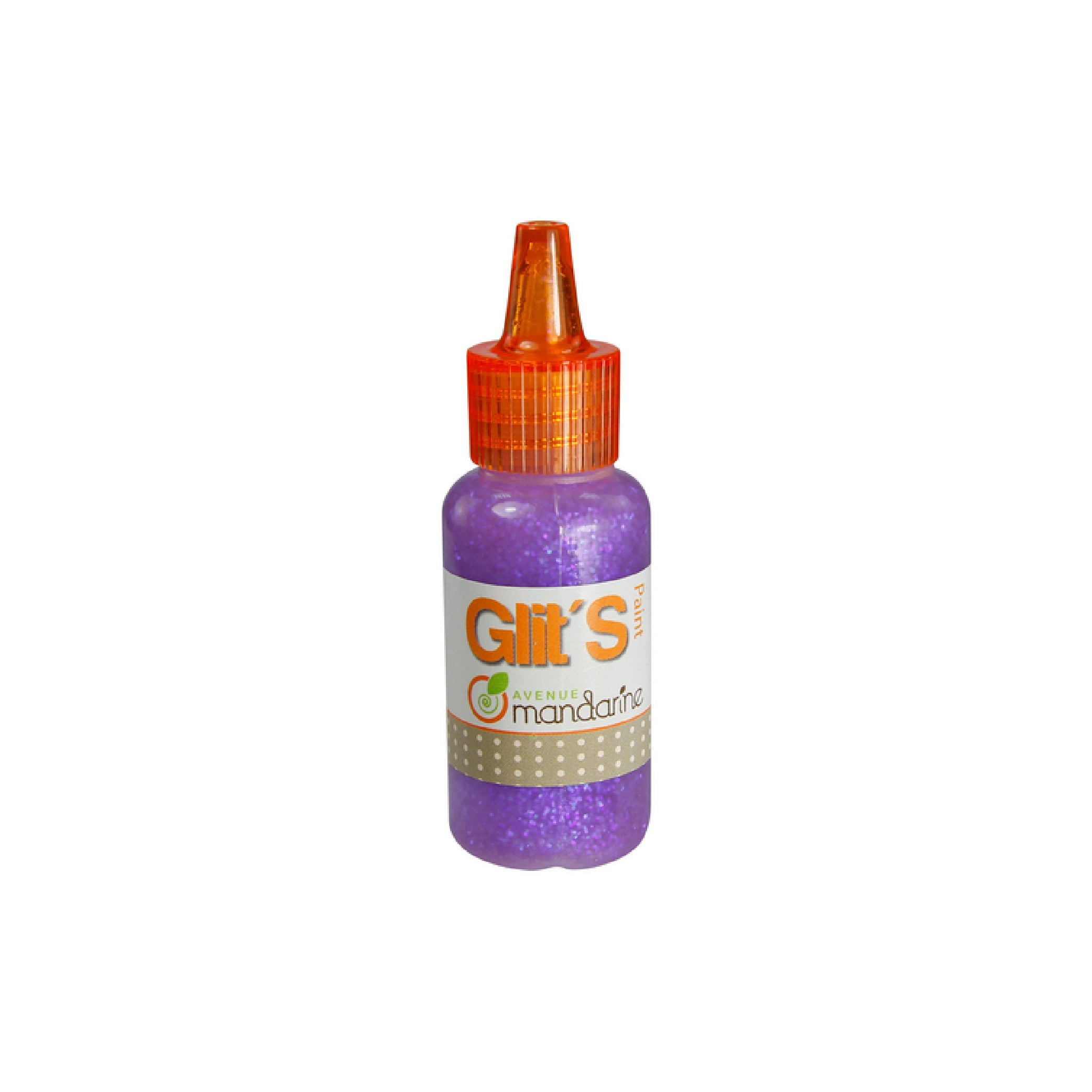 AVM Glit's Glitter Paint 20ml Mauve Default Title