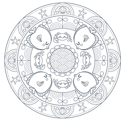 AVM Graffy Pop MANDALA-Animals Default Title