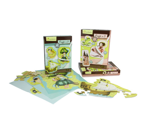 AVM 3 Large Puzzles-Princesses Default Title