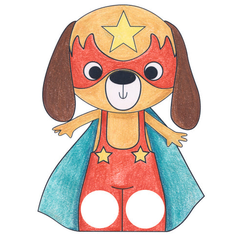 AVM Graffy Puppet-Super Heroes Animals Default Title