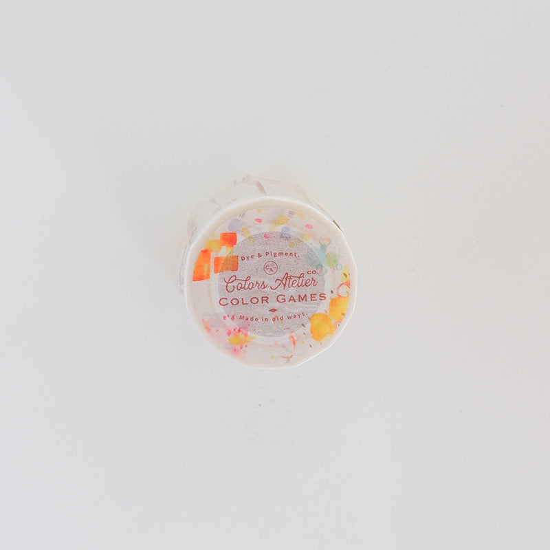 OURS COLOUR GAMES WASHI TAPE