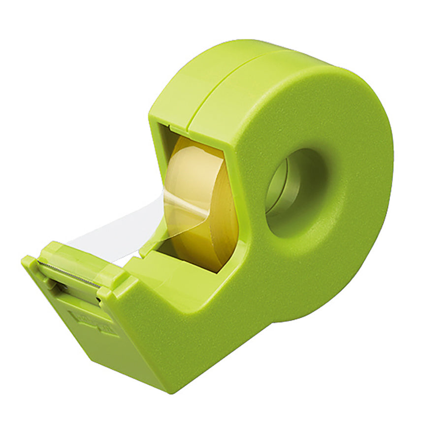 KOKUYO Karu-Cut Tape Dispenser Handy Type-S-Green Default Title