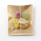 CHOTTO Clear Faced Bag S Front Prints-Ribbon White