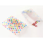 CHOTTO Glassine Paper Bag M-Watercolor Dots