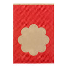 CHOTTO Clear Faced Bag M Front Prints-Flower Windo