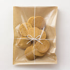 CHOTTO Clear Faced Bag M Front Prints-Ribbon White