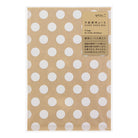 CHOTTO Clear Faced Bag M Front Prints-Dot