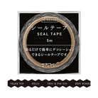 CHOTTO Seal Tape Letters-Black