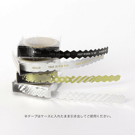 CHOTTO Seal Tape Letters-Black