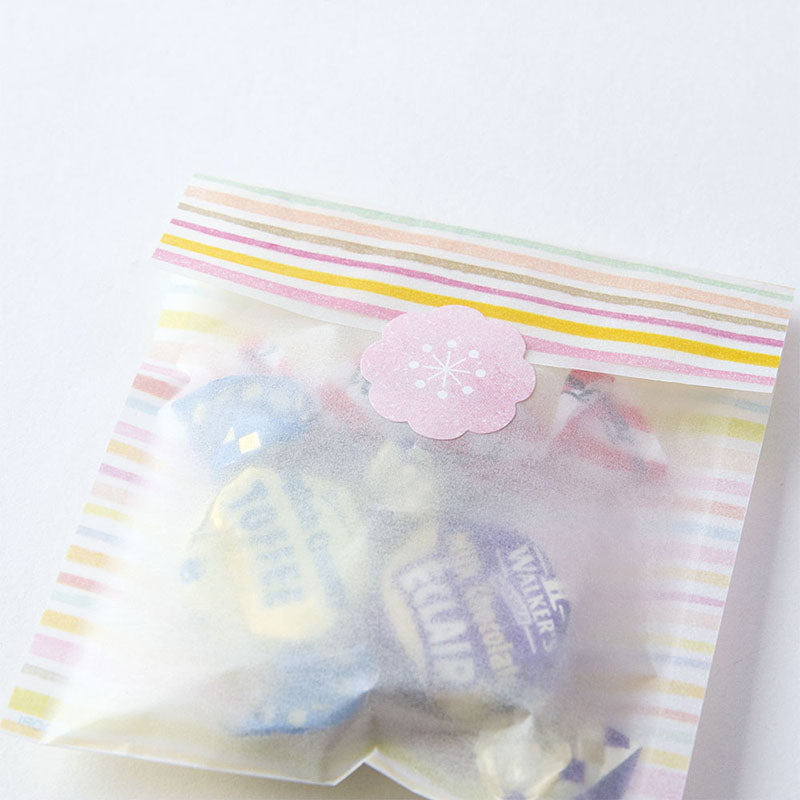 CHOTTO Roll Sticker Flower Colorful