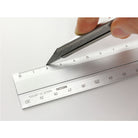 MIDORI Aluminium Multiple Ruler Black