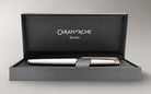 CARAN d'ACHE Leman Allure White Rose Gold Fountain Pen-Medium Default Title