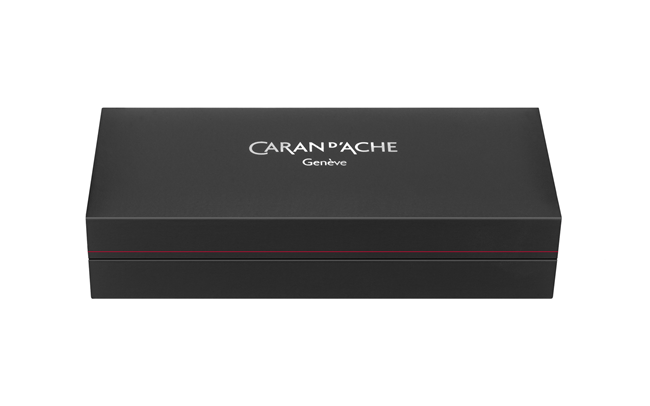 CARAN d'ACHE Leman Allure White Rose Gold Fountain Pen-Medium Default Title
