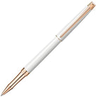 CARAN d'ACHE Leman Allure White Rose Gold Rollerball Default Title