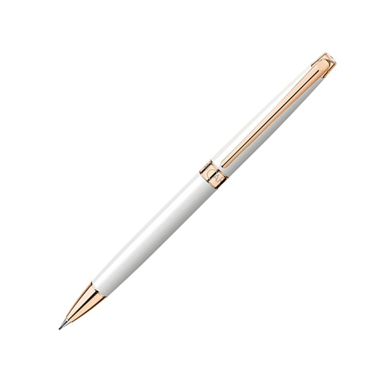 CARAN D'ACHE Leman Allure White Rose Gold Mechanical Pencil 0.7 Default Title