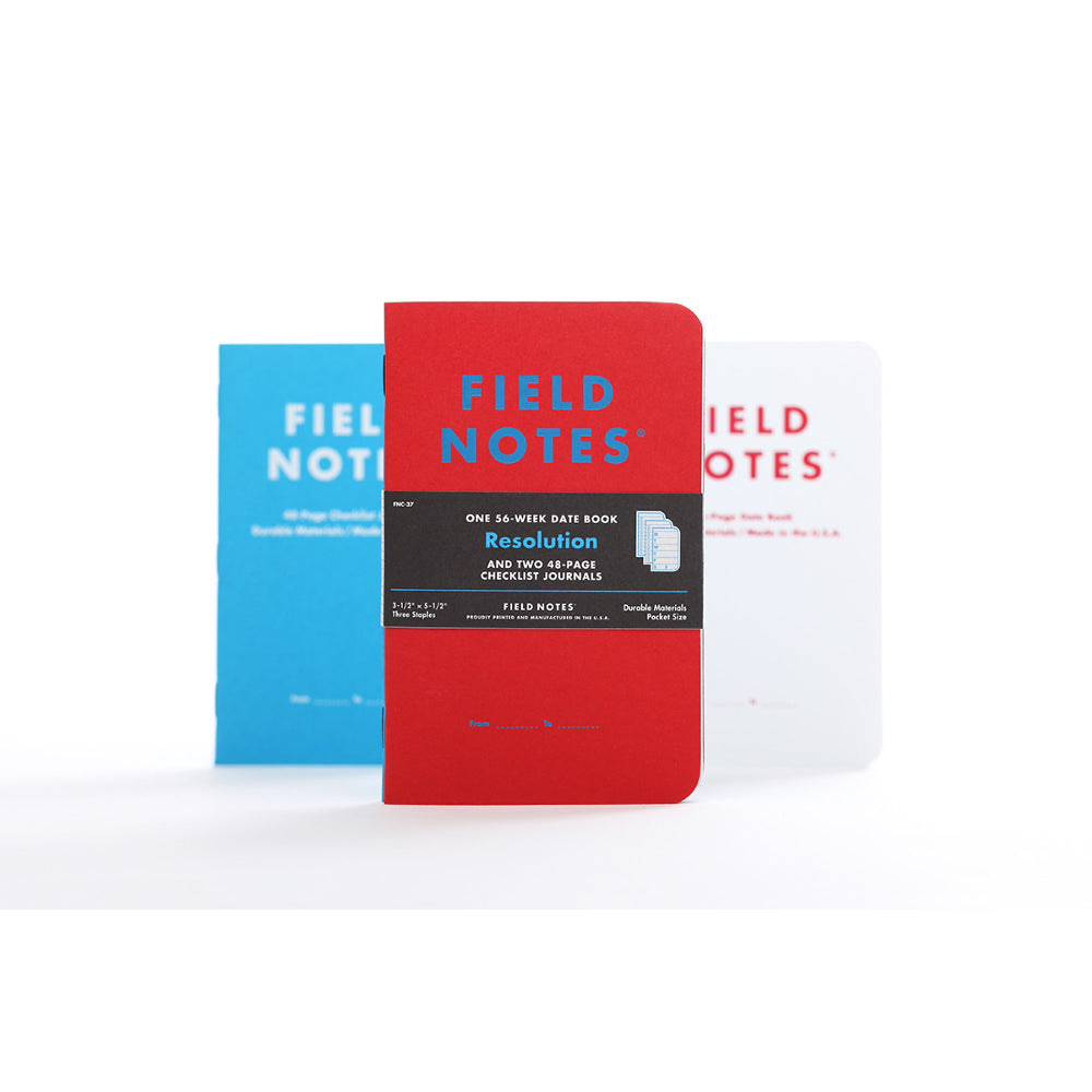 FIELD NOTES QE Resolution 3-Pack Default Title