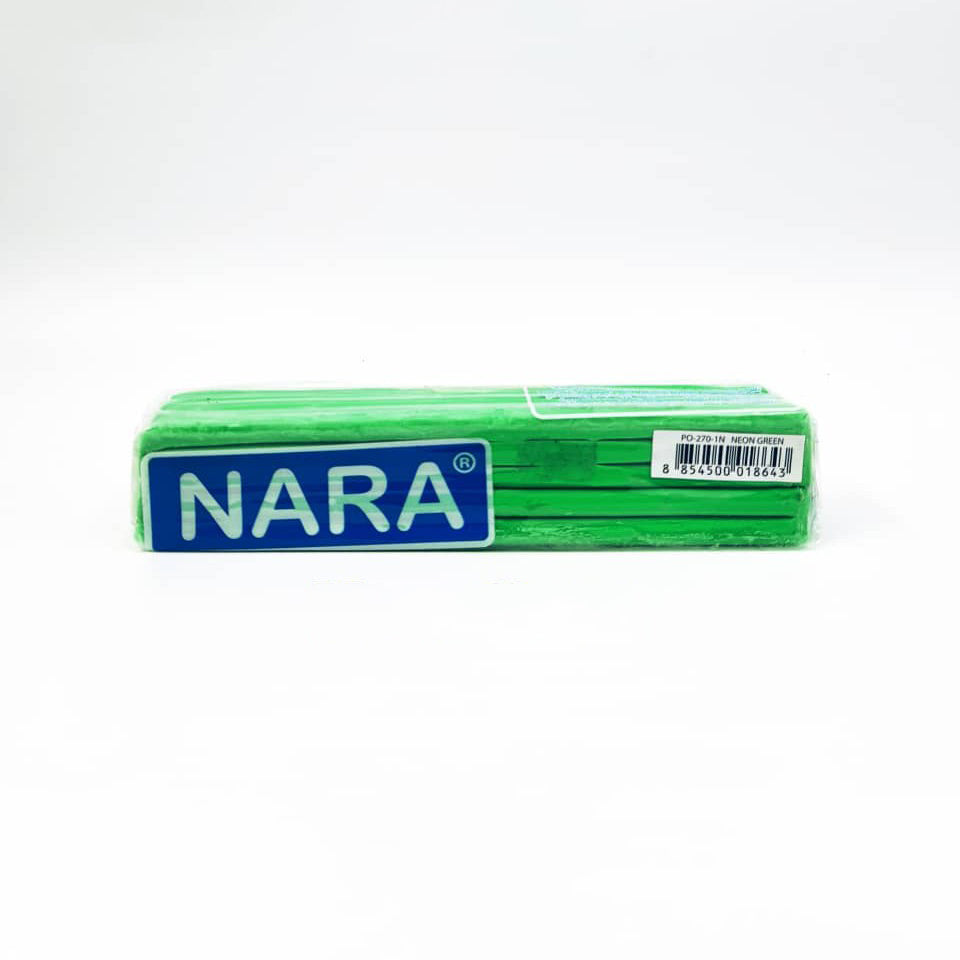 NARA Modelling Clay PO-270-1N-GR 270g Neon Green