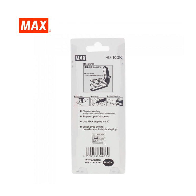 MAX Stapler HD-10DK Blister Black
