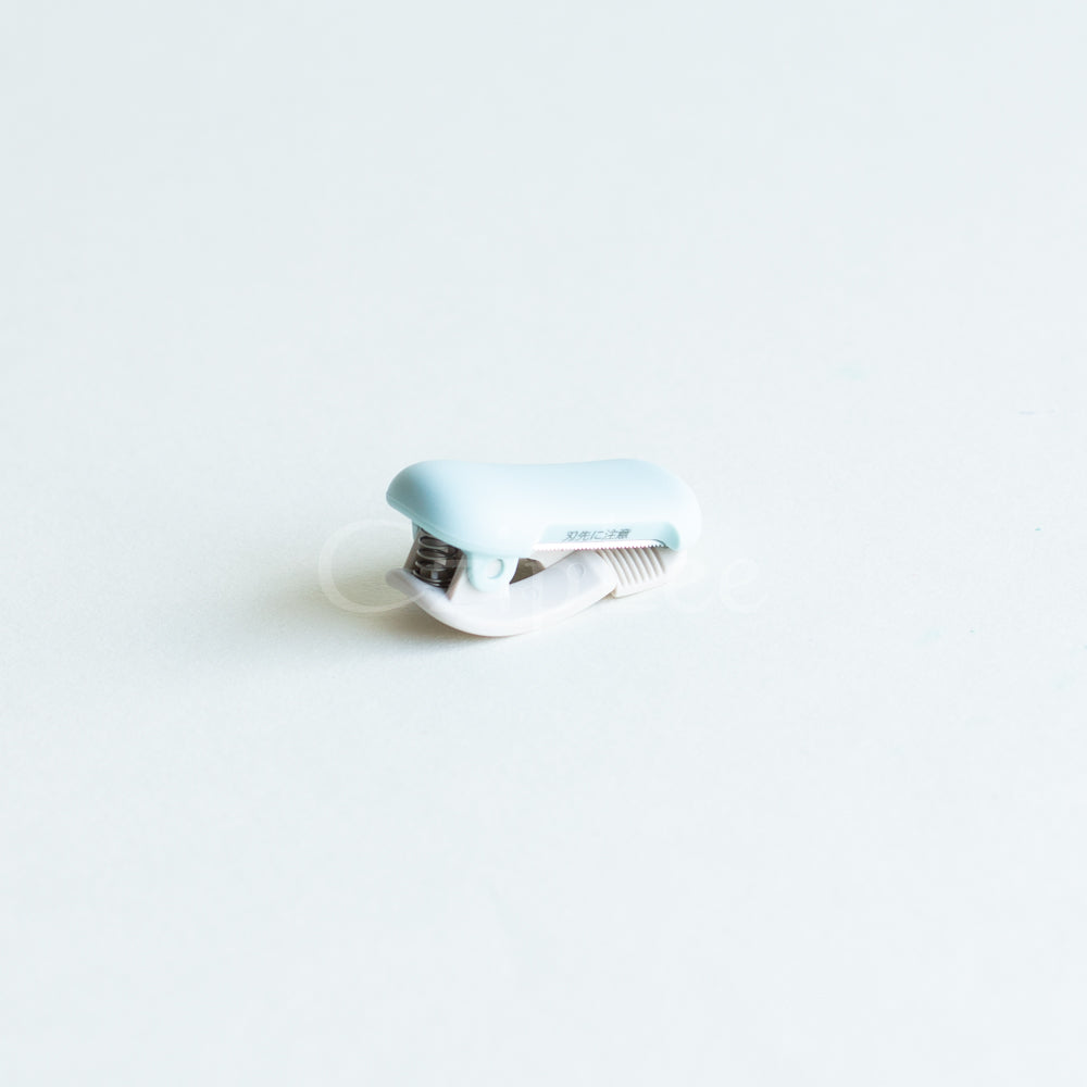 KOKUYO Karu Cut Ring Clip 10-15mm Pastel Blue Default Title