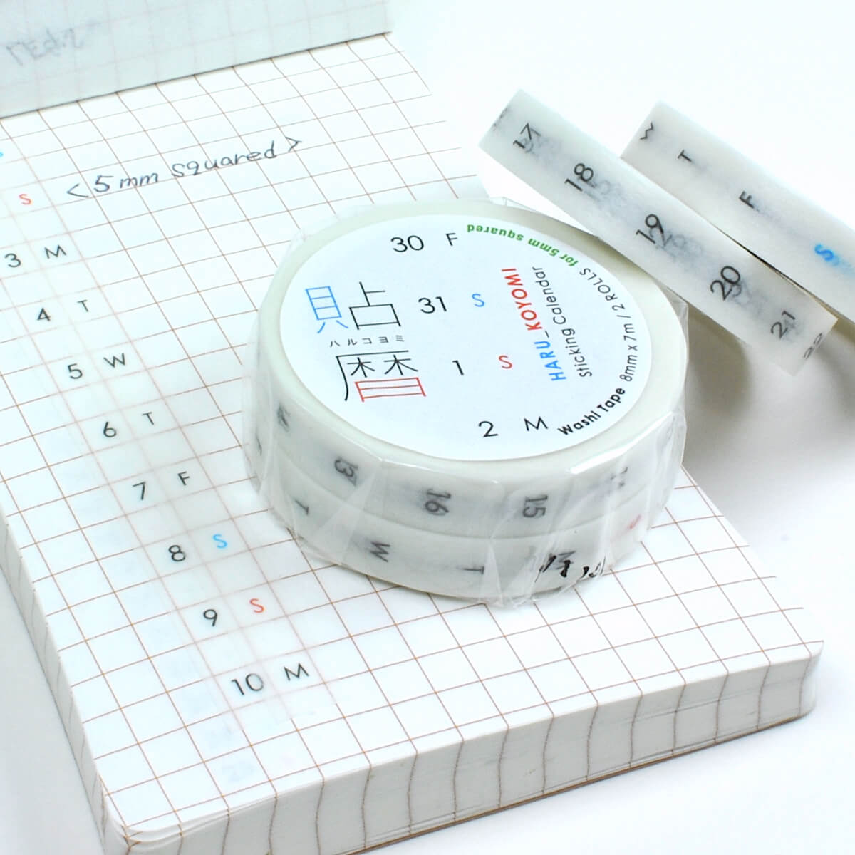 icco nico HARU_KOYOMI STICKING CALENDAR (JAP/HORI)