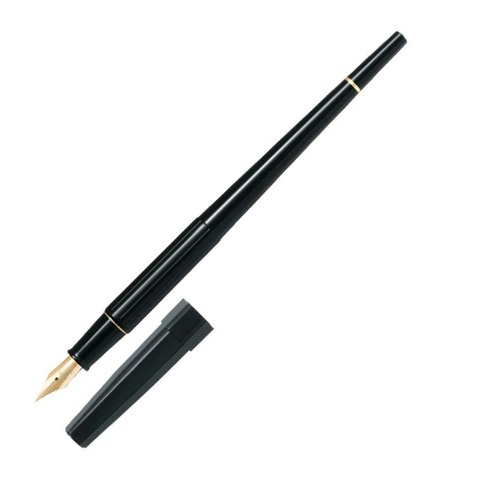 Pilot Desk Pen Fountain Pen-Medium Black Gold Nib