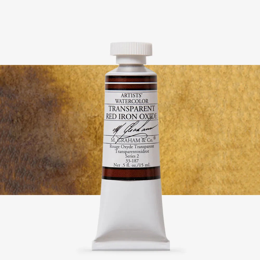 M.Graham 15ml Artists Watercolour 188 Transparent Yellow Iron Oxide