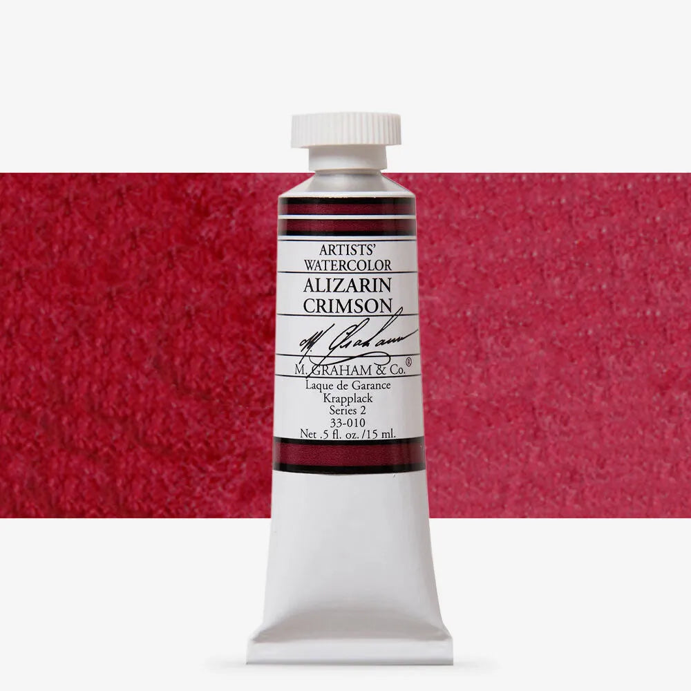 M.Graham 15ml Artists Watercolour 010 Alizarin Crimson