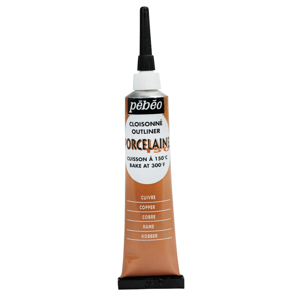PEBEO Porcelaine 150 Outliner 20ml Copper