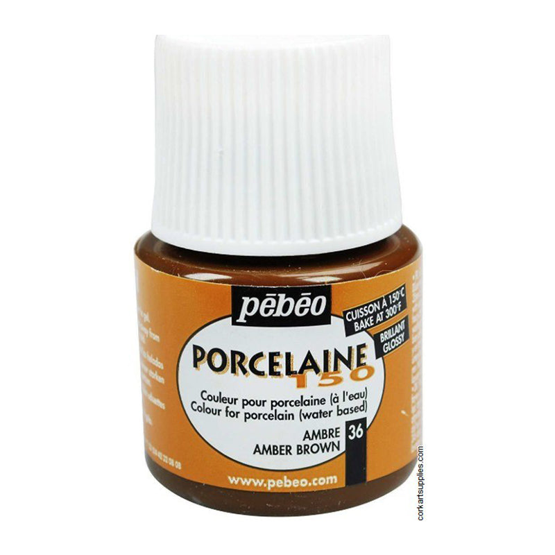 PEBEO Porcelaine 150 45ml Amber Brown