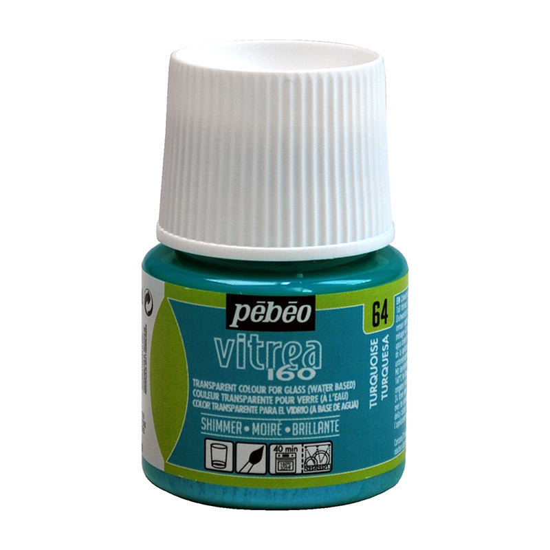 PEBEO Vitrea 160 Shimmer 45ml Turquoise
