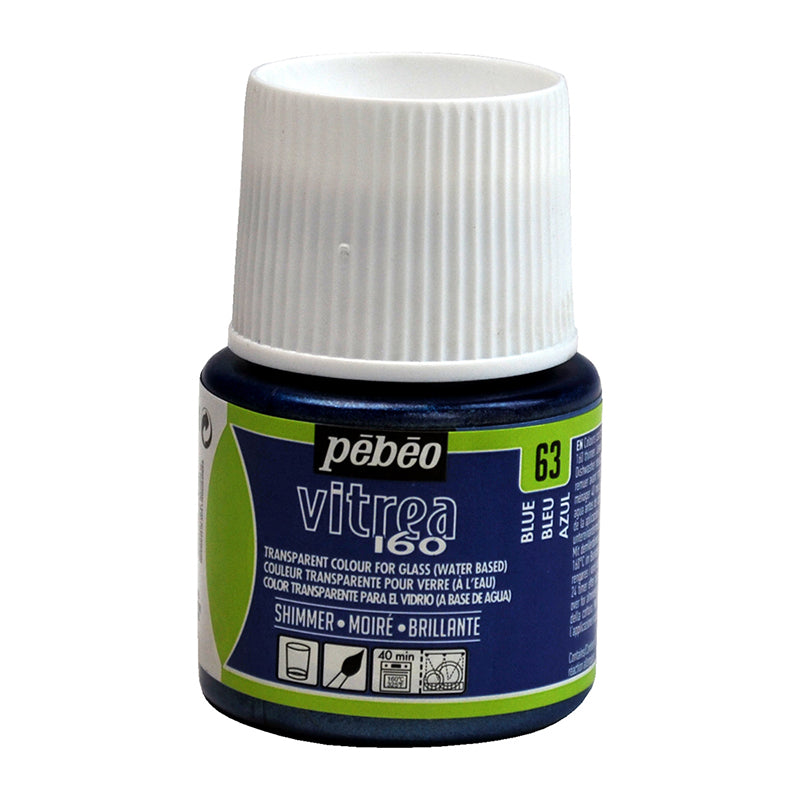 PEBEO Vitrea 160 Shimmer 45ml Blue