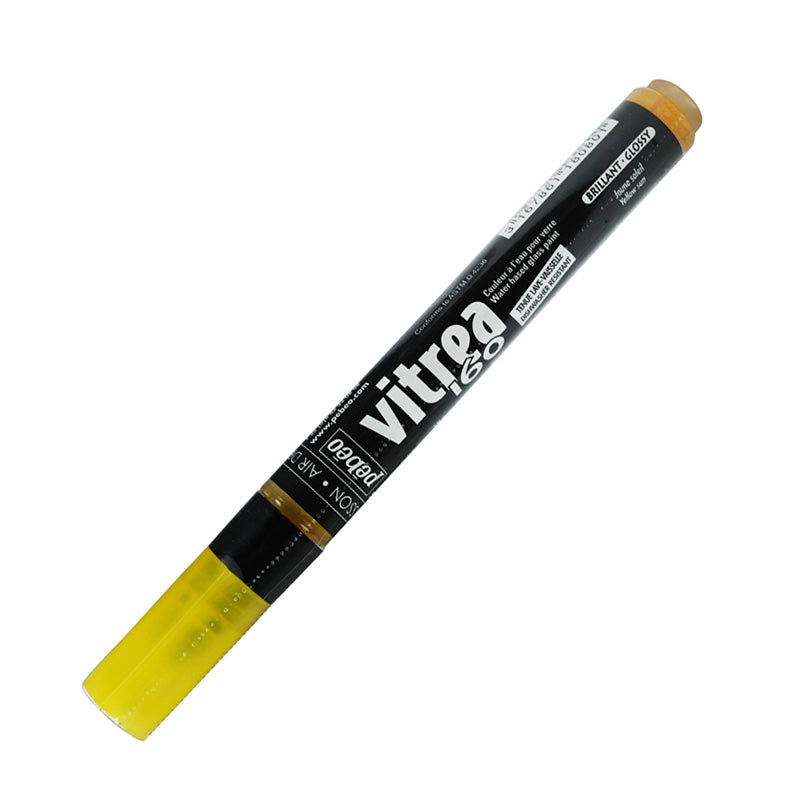 PEBEO Vitrea 160 Gloss Marker 1.2mm Sun Yellow