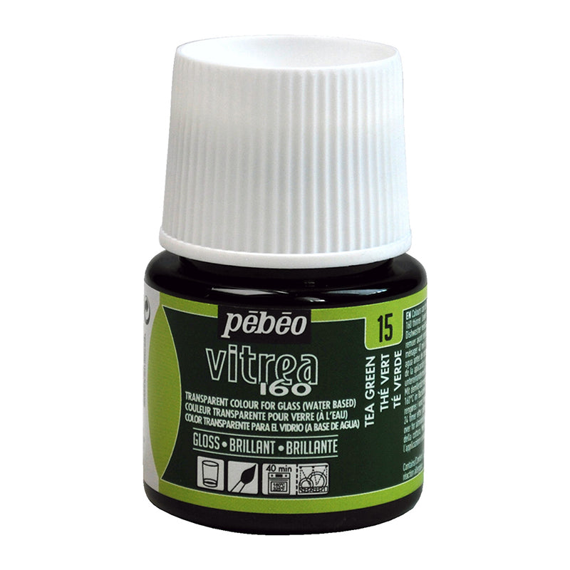 PEBEO Vitrea 160 Gloss 45ml Tea Green