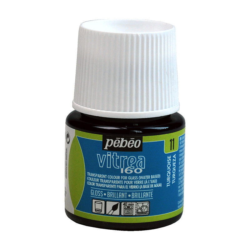PEBEO Vitrea 160 Gloss 45ml Turquoise