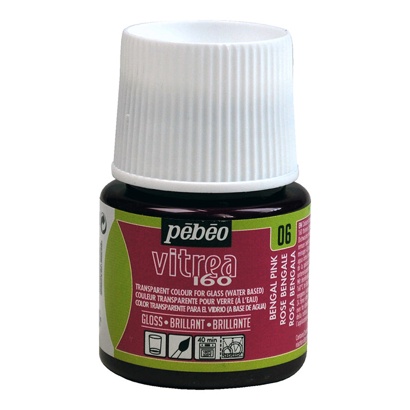 PEBEO Vitrea 160 Gloss 45ml Bengal Pink