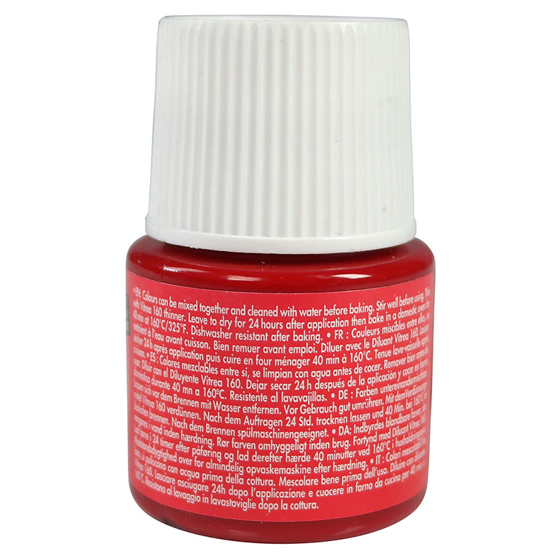 PEBEO Vitrea 160 Gloss 45ml Pepper Red